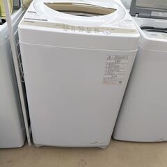 TOSHIBA  5K洗濯機 　AW-５GA1(W)　２０２１年...