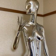 別注　マネキン　シルバー　ディスプレイ