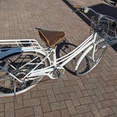 EAST BOYの自転車（白）