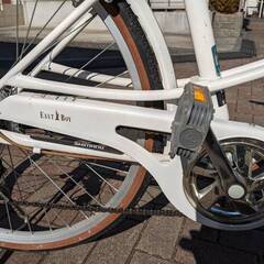 EAST BOYの自転車（白）