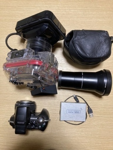 オリンパス 防水プロテクター PT-037、デジタルカメラ CAMEDIA SP-560UZ