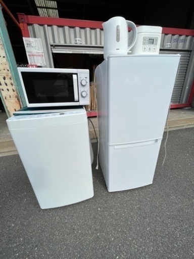 福岡市配送設置無料 冷蔵庫、洗濯機、電子レンジ、炊飯器、ケトル