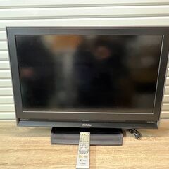 動作品　ビクター　液晶テレビ　3２型 リモコン付き　引取限定