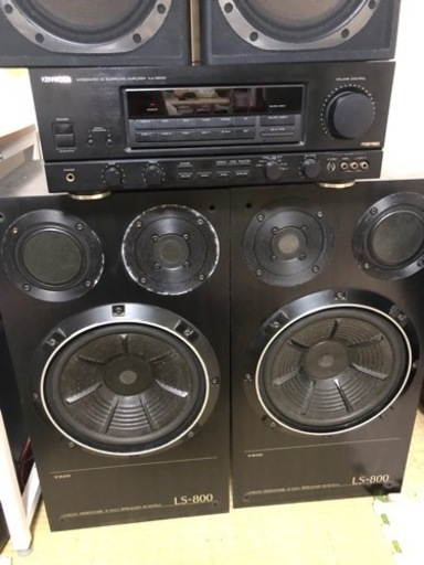 kenwood アンプスピーカーセット