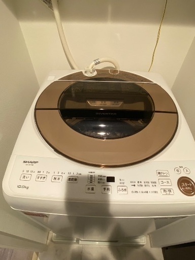 洗濯機　10kg ほぼ新品