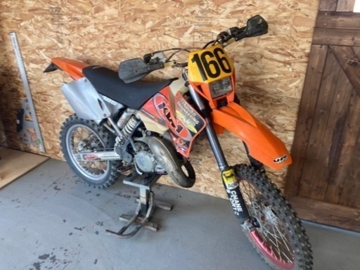 ktm125exc（エンジン始動のみ確認）交換可