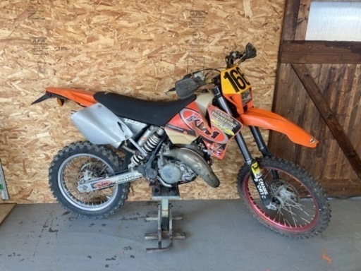 ktm125exc（エンジン始動のみ確認）交換可