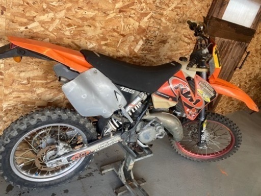 ktm125exc（エンジン始動のみ確認）交換可