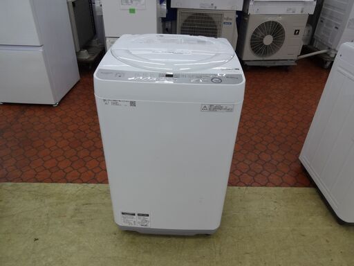 ID 322660　洗濯機シャープ　6K　キズ有　２０１８年製　ES-GE6B