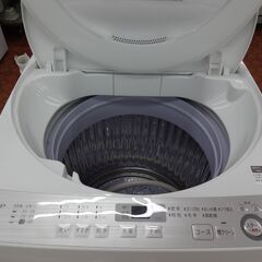 ID 322660 洗濯機シャープ 6K キズ有 2018年製 ES-GE6B