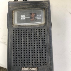 National ラジオ　ジャンク
