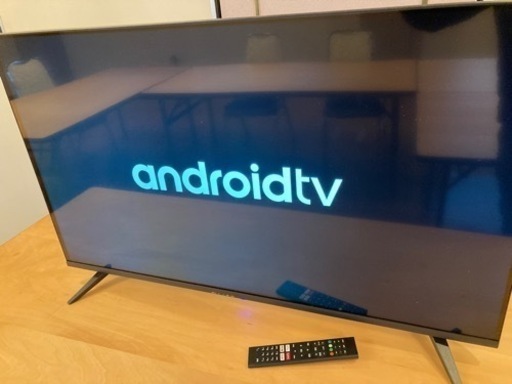 【最新スマートテレビ】4K対応チューナーレススマートTV 43型　2022年製