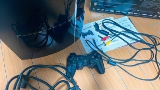 【動作確認済み、箱付き】プレステ3(初期型)