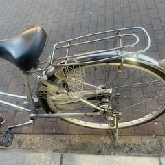 中古自転車　２７インチ　変速、LEDオートライト付き自転車　ブリヂストン