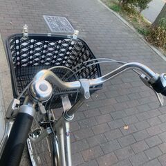 中古自転車　２７インチ　変速、LEDオートライト付き自転車　ブリヂストン