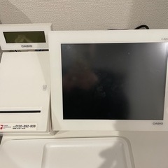 【ネット決済】極美品　CASIO V-R200 POSレジ　レジ...