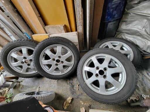 ダイハツホイール　スタッドレス　155/65R14