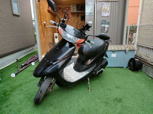 決まってます外装綺麗 美車 AF35 ライブディオ　ディスクブレーキ リアタイヤバリ山