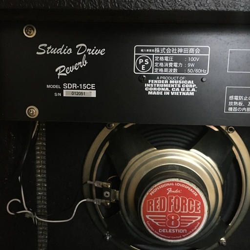 Fender】アンプ SDR-15CE（箱保存・美中古品） 【中古】Fender Japan
