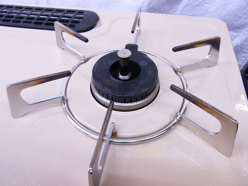 リンナイ 都市ガス用 ガステーブル 2018年製 RT64JH ベージュ系 左強火