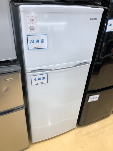 2ドア冷蔵庫　アイリスオーヤマ　2019年製　118L
