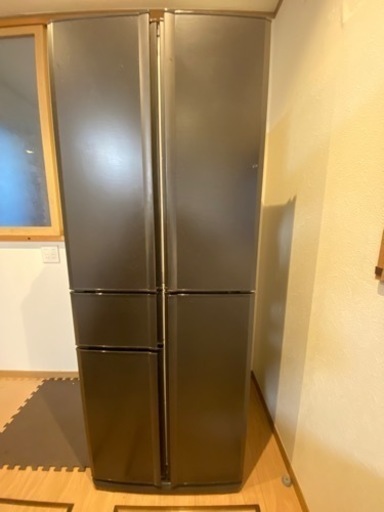 オシャレ⭐︎大容量⭐︎三菱ノンフロン冷凍冷蔵庫⭐︎便利なフレンチドア⭐︎