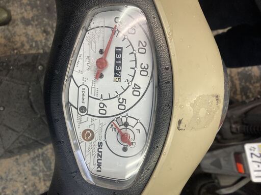 美品です 東京大塚発スズキ・レッツ CA4AA-- 現役バイク R6.1まで自