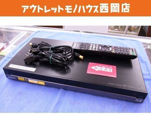 SONY ブルーレイディスクレコーダー BDZ-AT350S 500GB 2011年製 ソニー BD Blu-ray 西岡店
