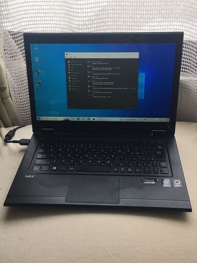【即使用可能】NEC「PC-HZ650AAB」i5 5200U 2.2GHz 4GB SSD256GB Win10 home 64bit Office2019 ノートPC 中古
