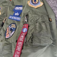 新品 ALPHA アルファ MA-1 メンズ ジャケット