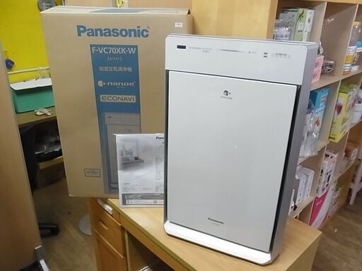 Panasonic　パナソニック　加湿空気清浄機　NANOE　ナノイー　F-VC70XK　ホワイト　2014年製