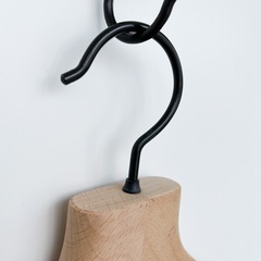 中田工芸　別注高級木製ジャケットハンガー　10本セット　美品　レディース