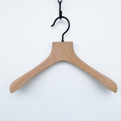 中田工芸　別注高級木製ジャケットハンガー　10本セット　美品　レディース