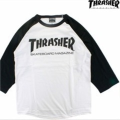 THRASHER スラッシャー 七分袖 ロンT メンズ  ラグラ...