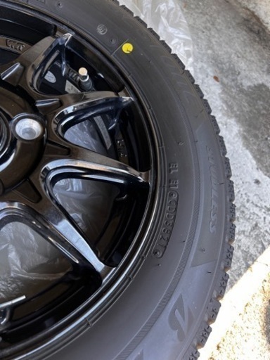 軽自動車スタッドレスタイヤホイールセット4本　ブリザック