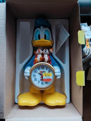 【新品未使用】超レア！ドナルドのディズニー目覚まし時計