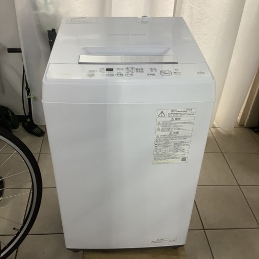 TOSHIBA 東芝　洗濯機　AW-45M9  2020年製  4.5㎏