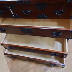 【愛品倶楽部柏店】駿河民芸　5段チェスト