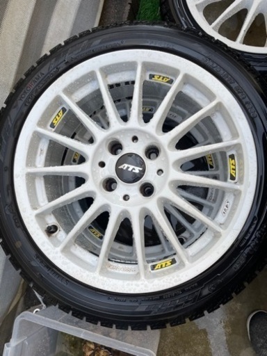 ATS STREET RALLYE 17インチ スタッドレスタイヤ付き　プジョー、シトロエンに
