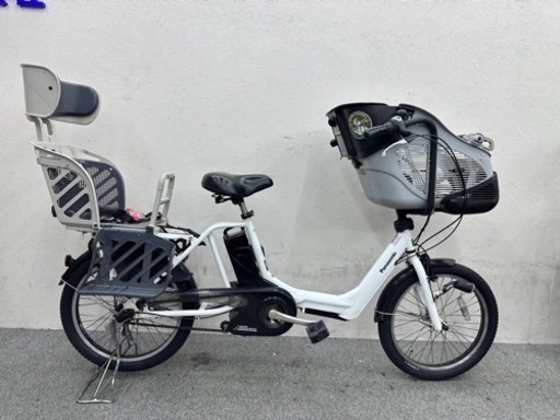 格安 3人乗り対応電動自転車 パナソニック製 ギュットミニ 子供シート