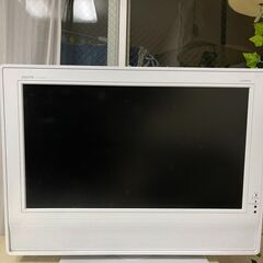 白いテレビ（完動品/HDMI対応）