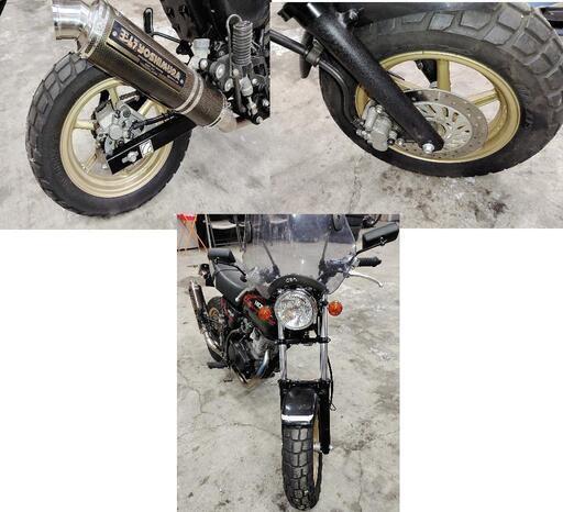 ホンダ エイプ APE HC13 100cc 黒 北海道