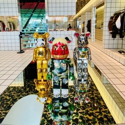 限定品】2023年版 達磨のグラフィック エイプ × ベアブリック BE@RBRICK