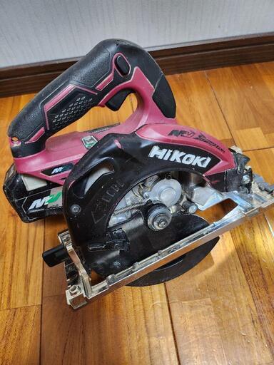 特別限定色、ハイコーキ　165mm　充電式丸のこセット