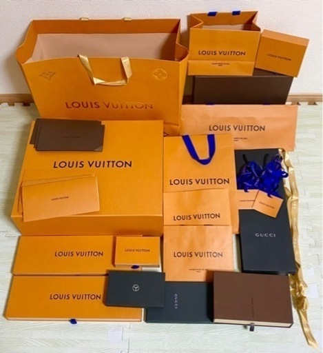 LOUIS VUITTON GUCCI ルイヴィトン ベンツ グッチ 空箱 ショップ袋 ブランド