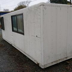 トラック箱の物置、部屋