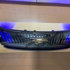 60系　ハリアーグリル　ブルーLED加工　前期 60系 ハリアーグリル ブルーLED加工 前期