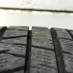 値下No.54スタッドレス155/65/14 4H PCD100 アルミ付4本セット