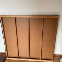 カリモク　ワイドダブルベッド　引き出し収納