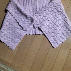 手編み　　ショール
